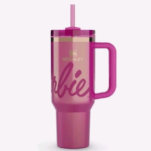 Barbie X Stanley 40 oz Quencher Tumbler NWT - Picture 7 of 7
